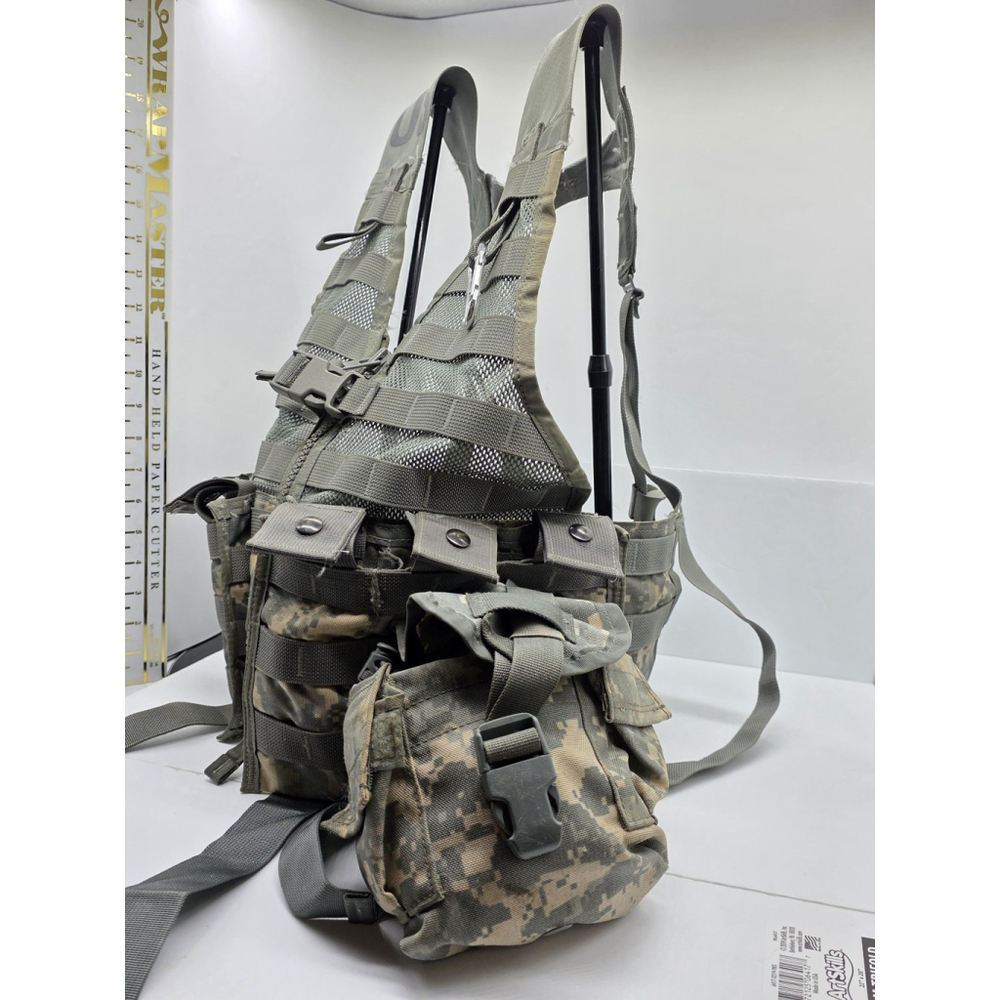 US Army MOLLE II Fighting Load Carrier FLC Vest UCP ACU Tactical Military - Picture 3 of 6